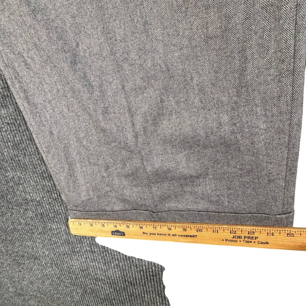 J Crew Mens 48x28 Gray Wool Dress Pants‎ British Moon Fabric Quiet Luxury - Picture 9 of 11